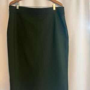 Banana Republic Olive Green Pencil Skirt